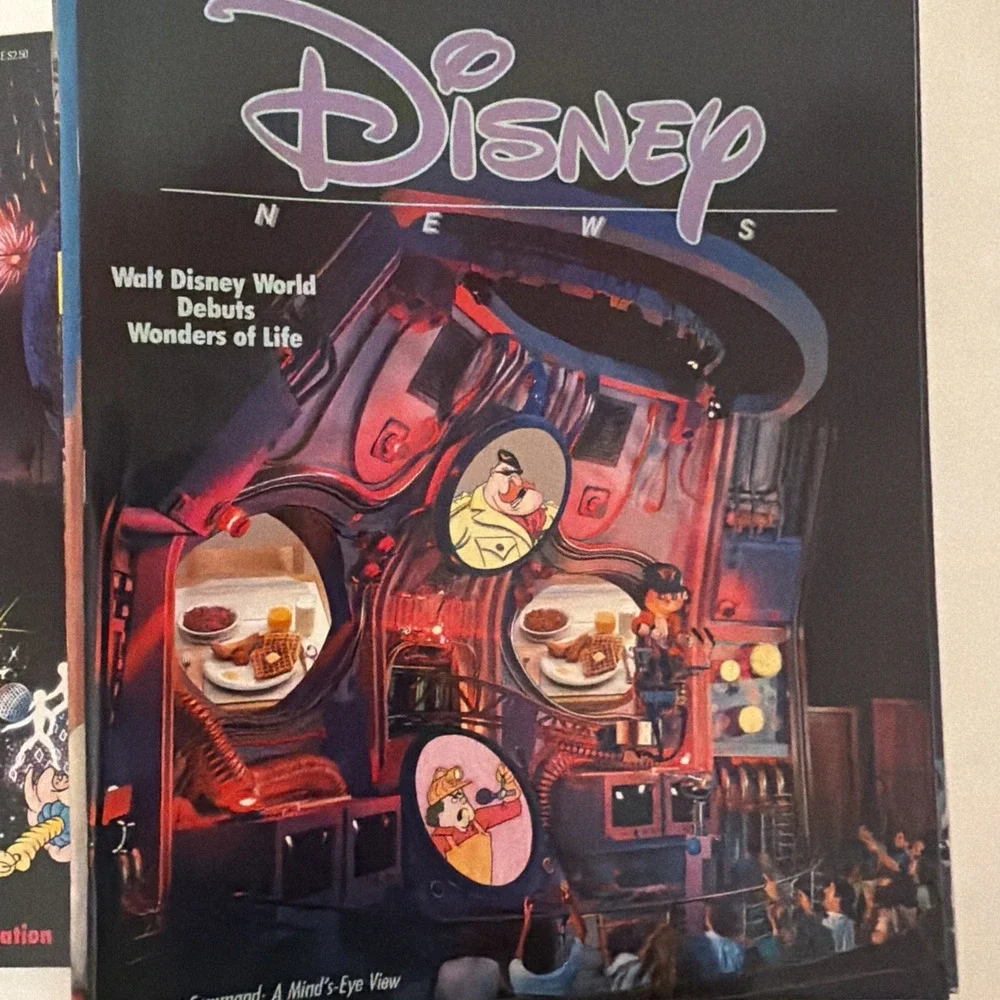 24 Disney News Magic Kingdom Club Magazines Lot 1973-1989 1990-1991 Disneyland - Picture 13 of 16
